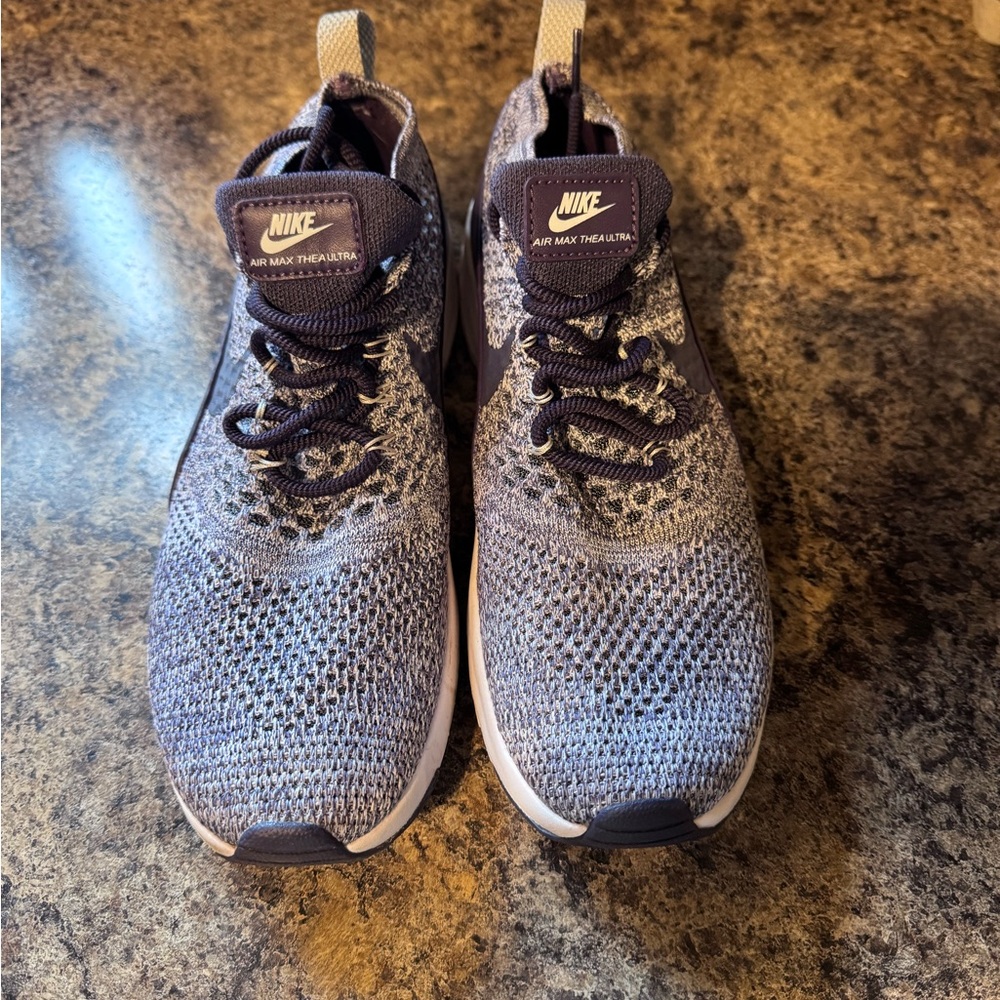 Nike Air Max Thea Ultra Flyknit in Purple and Gray